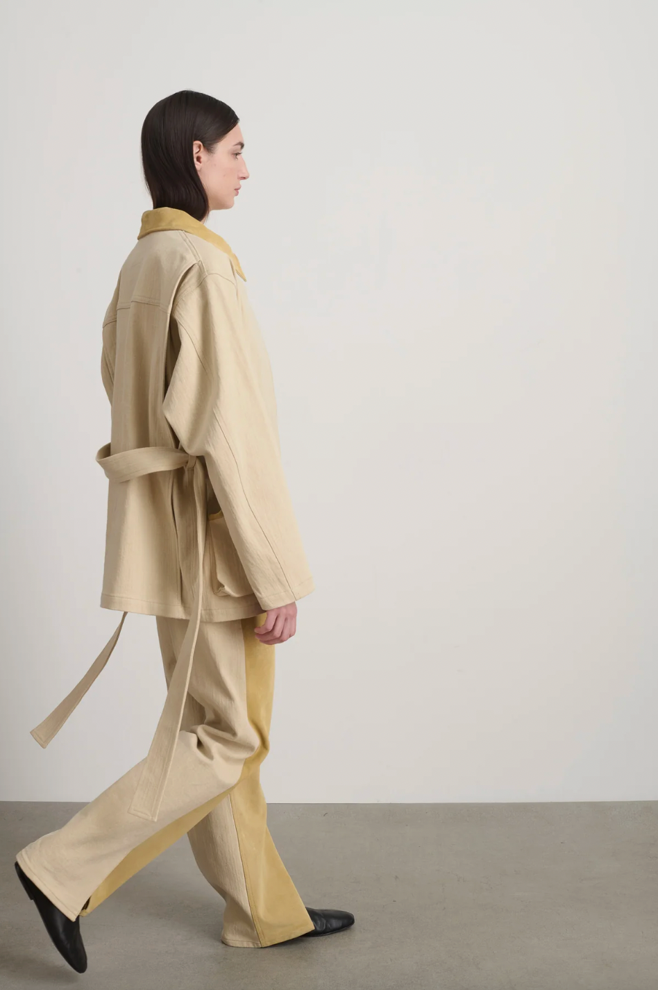 Workwear Jacket, Palomino/Khaki Suede