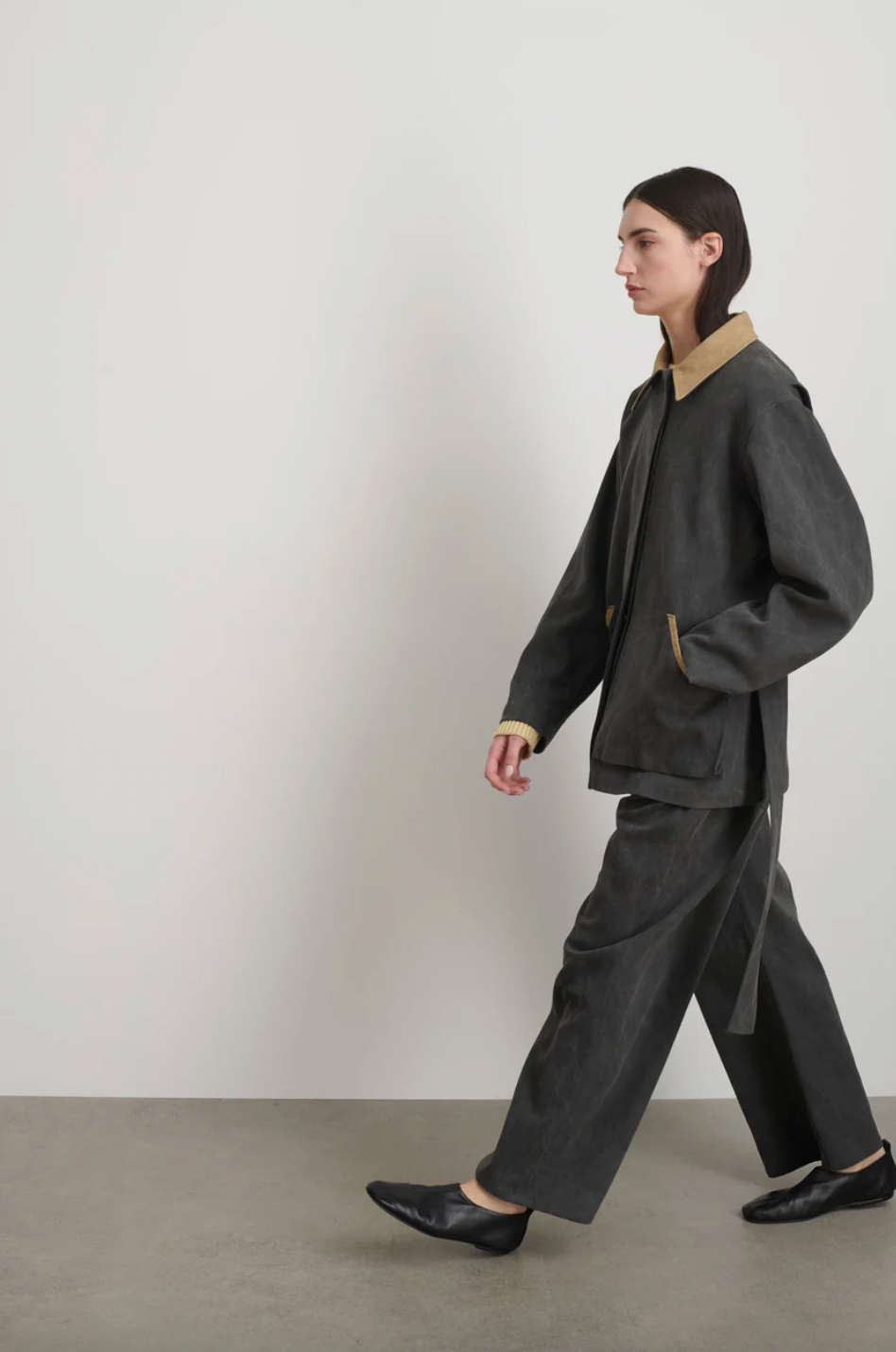 Workwear Jacket, Washed Black