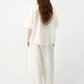 Short Sleeve Shirt, Marfil