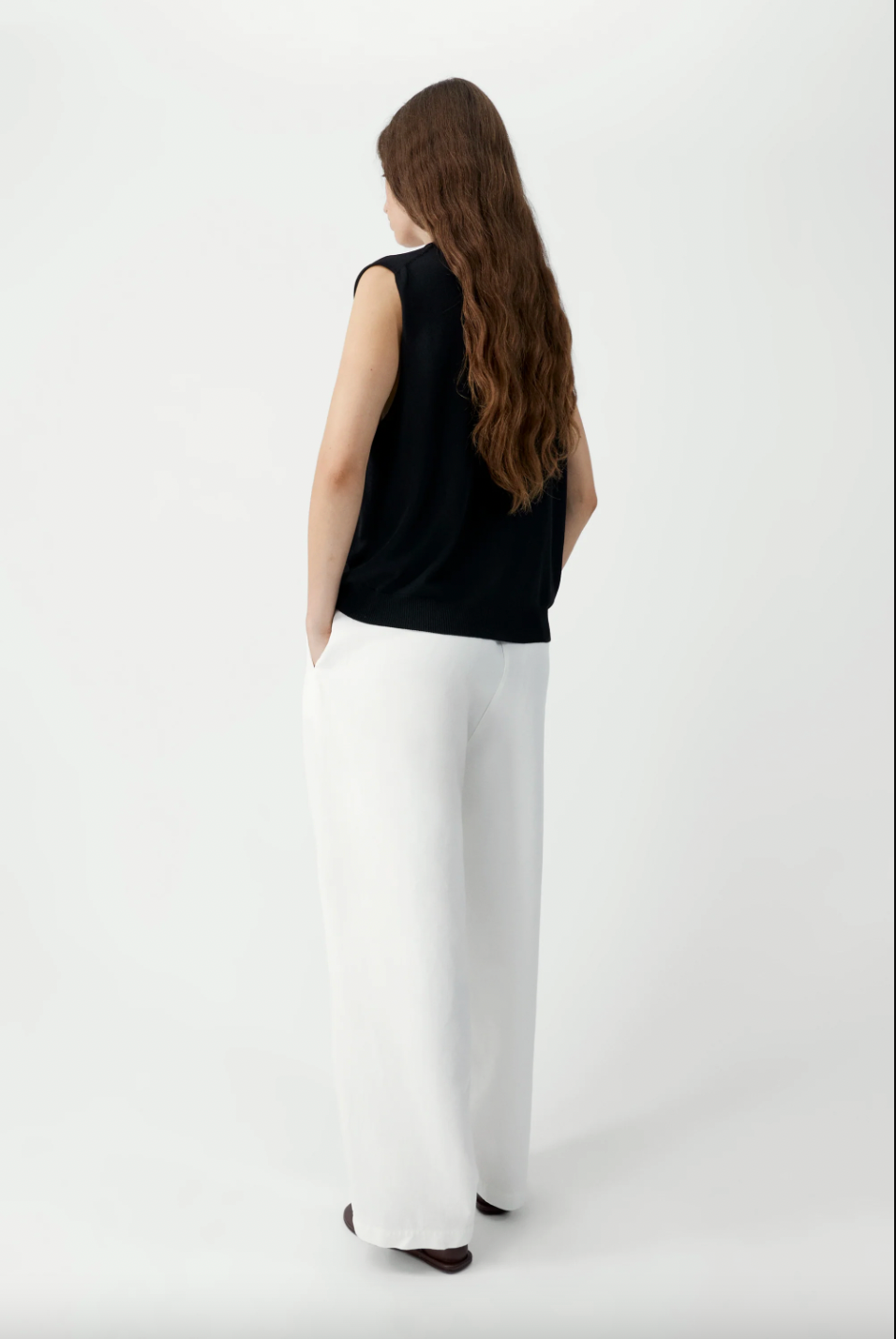 Oversize Waistcoat, Black