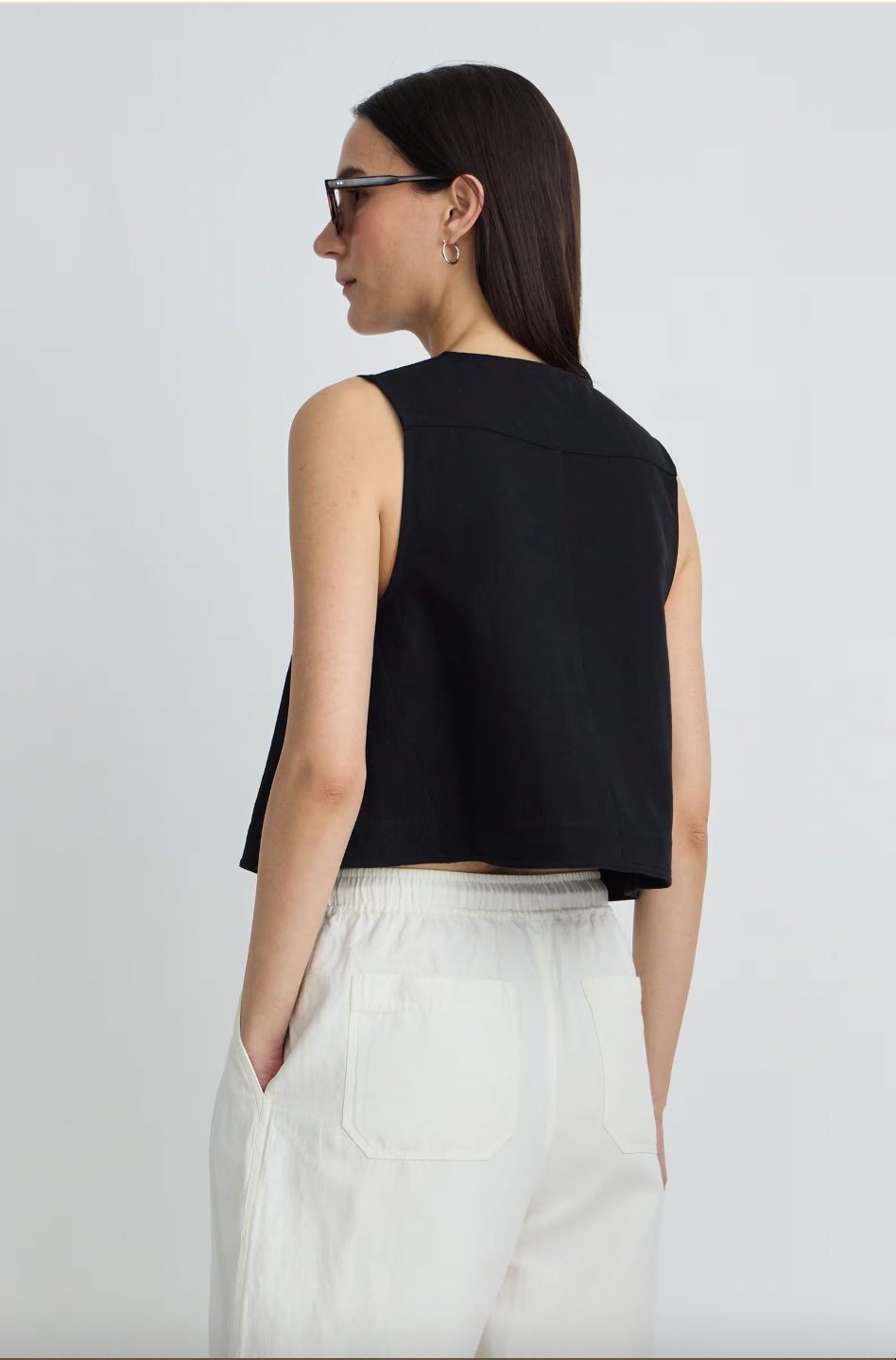 Godet Tank, Black
