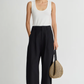 Bari Crop Trouser, Black