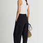 Bari Crop Trouser, Black