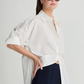 Isolde Button Down, Cream