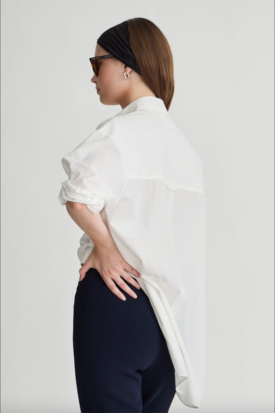 Isolde Button Down, Cream