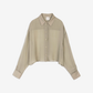 CAMICIA CHIFFON CROPPED