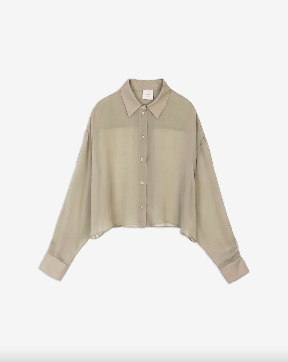 CAMICIA CHIFFON CROPPED