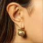 Biscuit Medium Pebble Pearl Earrings