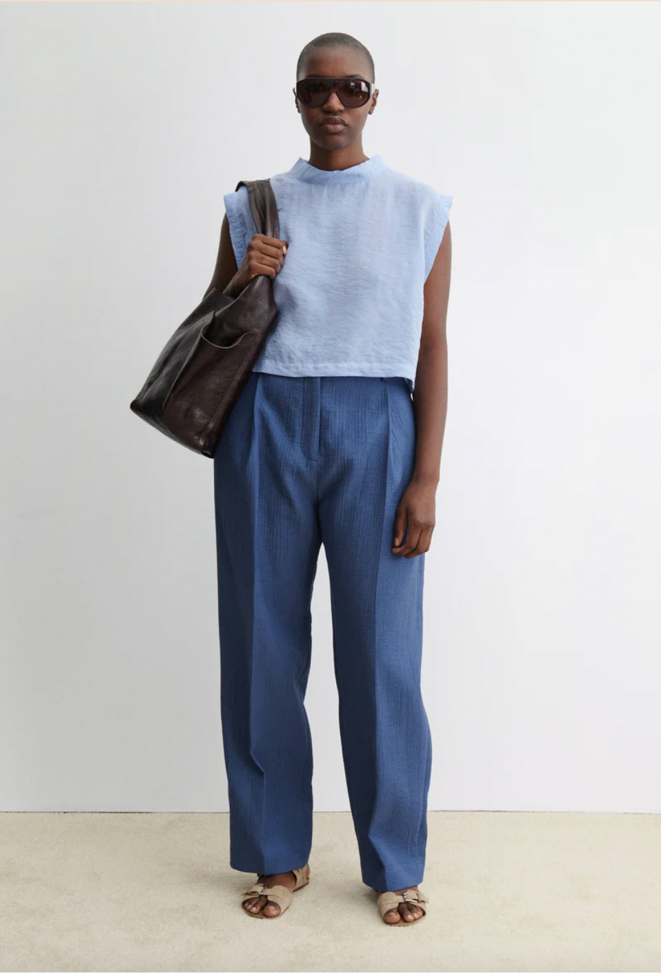 Bacchus Top, Light Blue