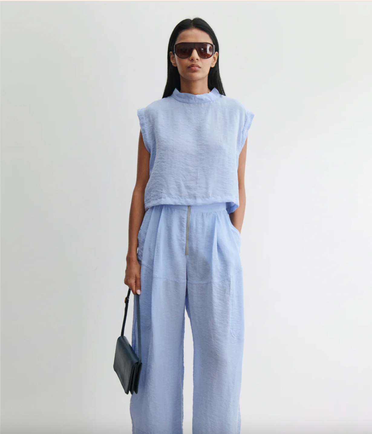 Bacchus Top, Light Blue