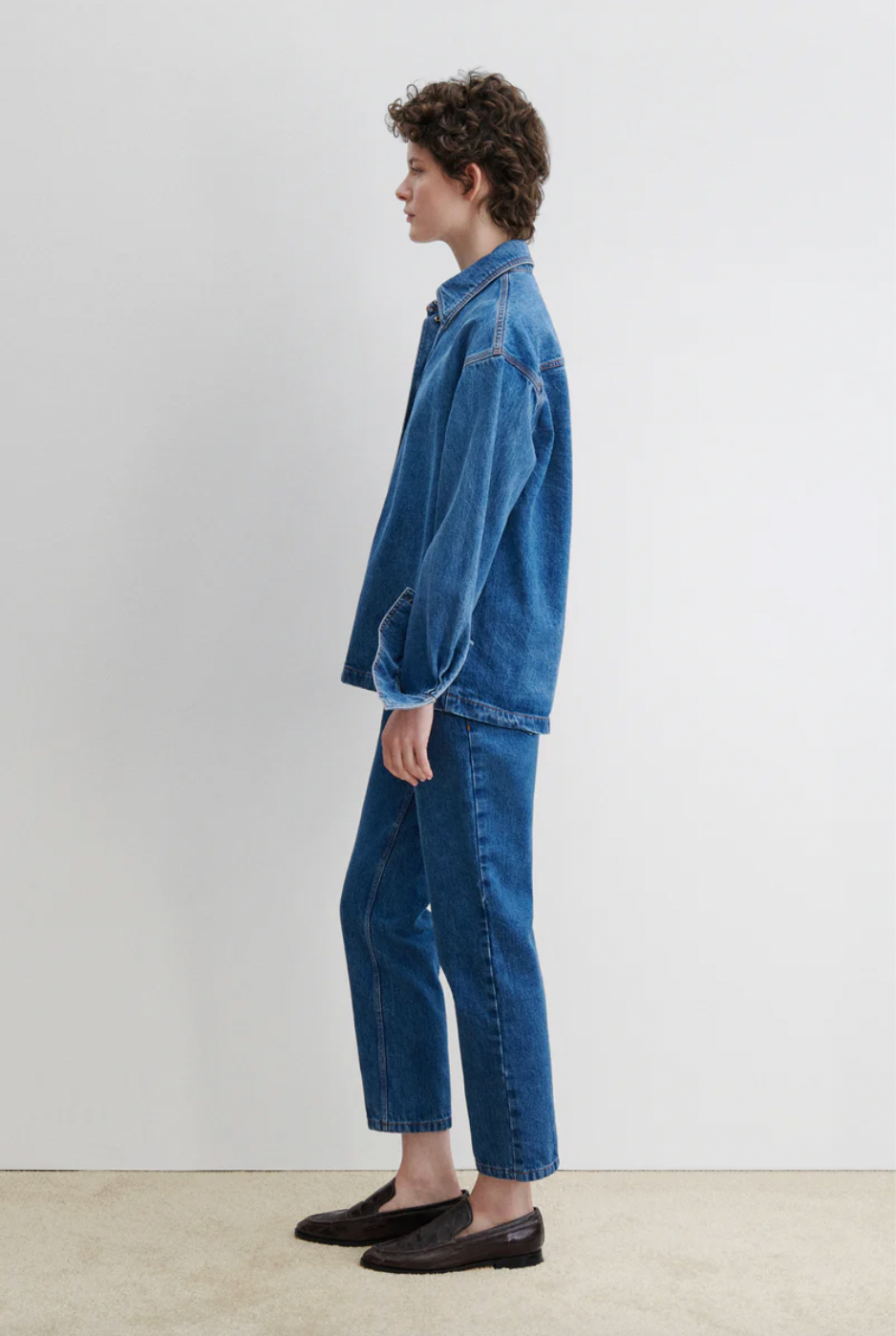 Wade Shirt, Cool Indigo