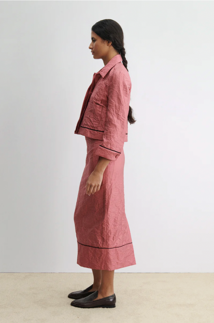 Davison Jacket, Dark Pink