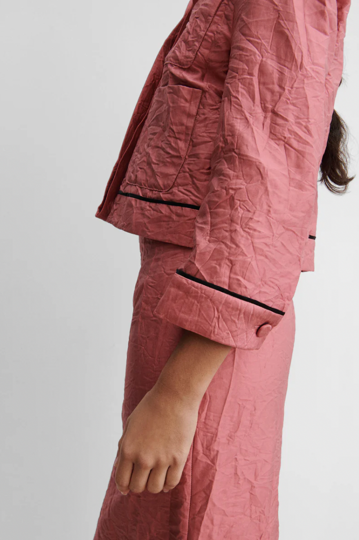 Davison Jacket, Dark Pink