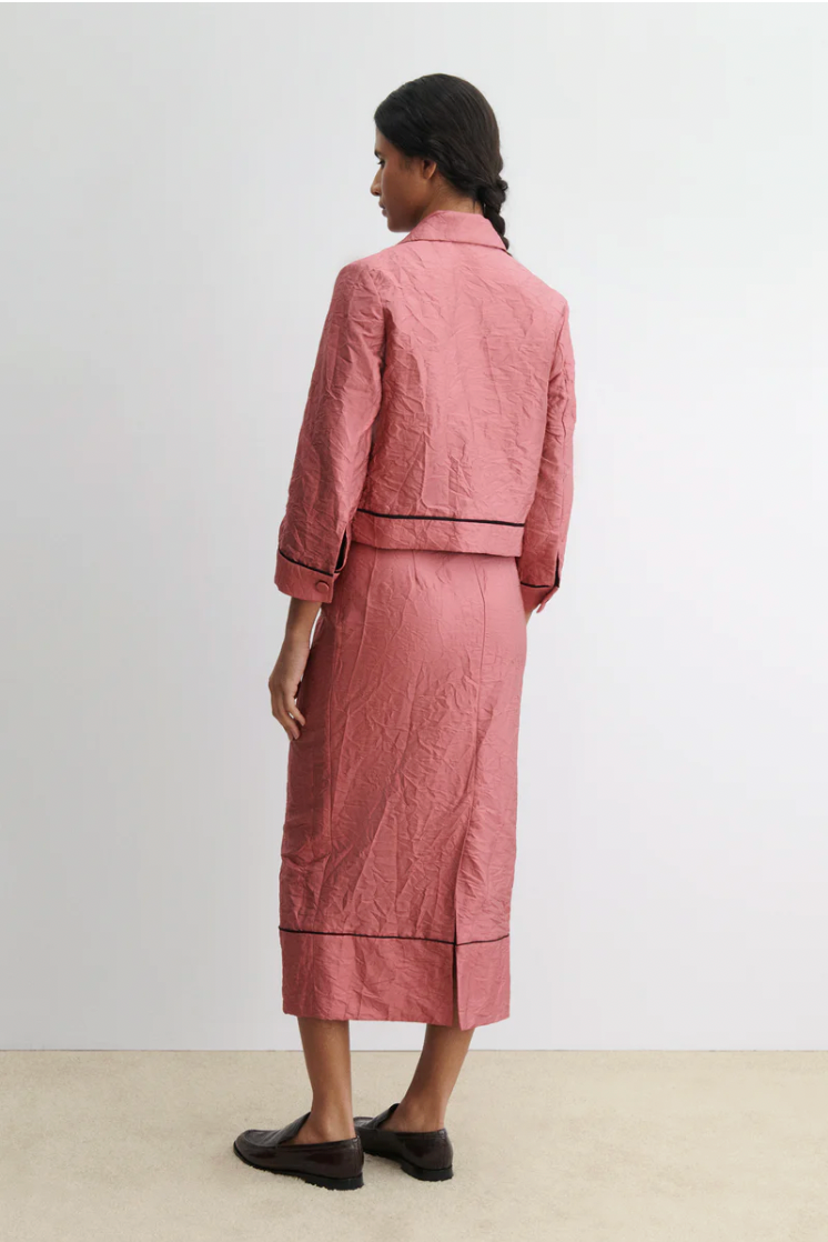 Davison Jacket, Dark Pink