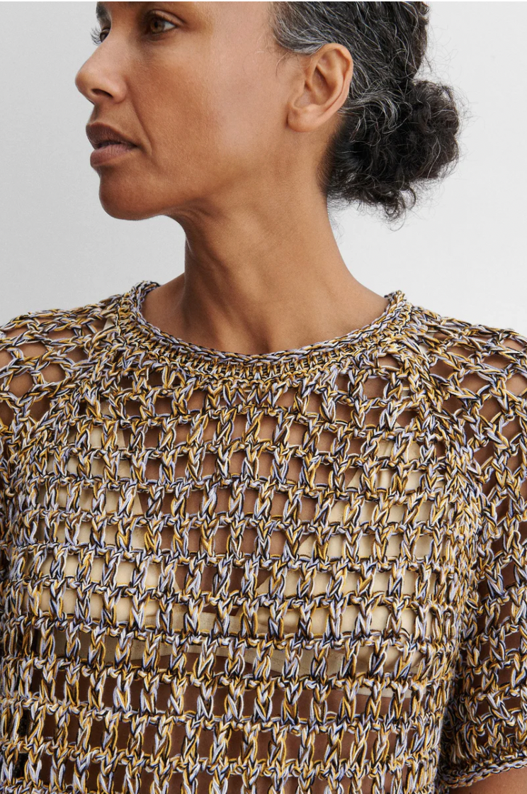 Drax Tee, Yellow Multi
