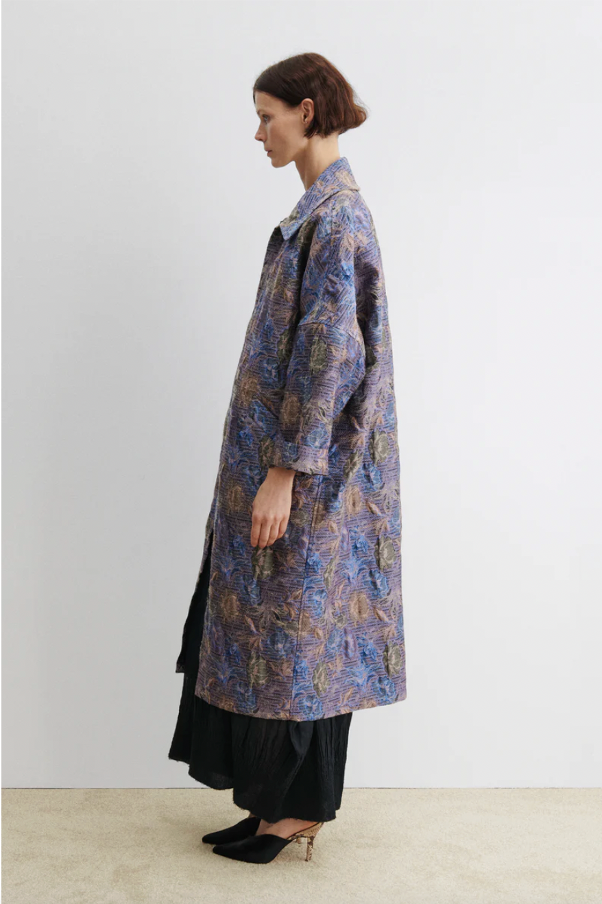 Escott Coat, Blue