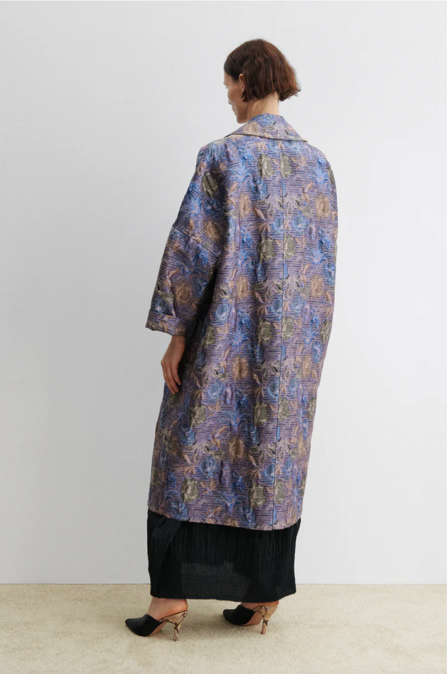 Escott Coat, Blue
