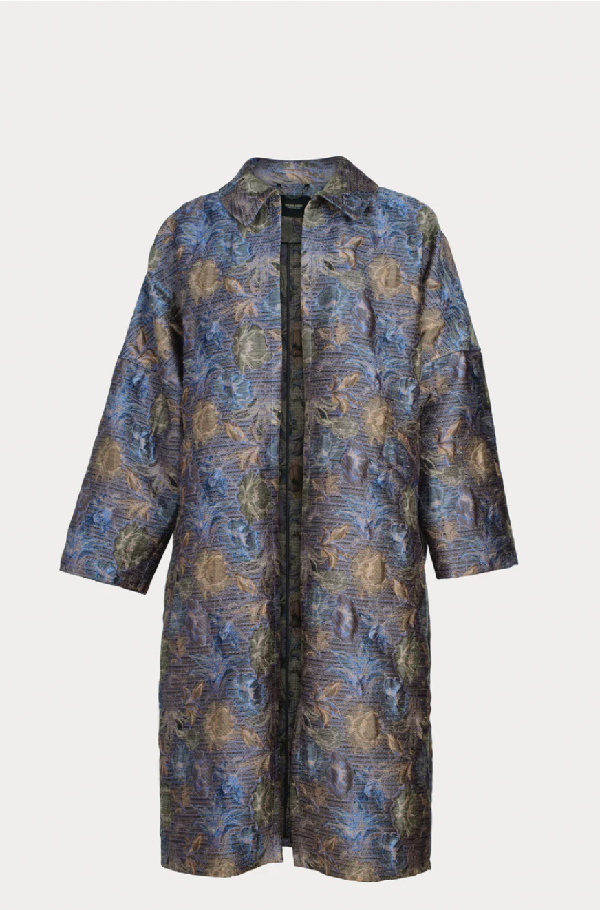 Escott Coat, Blue