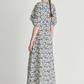 Sculpted Sabina Maxi, Tropical Midnight