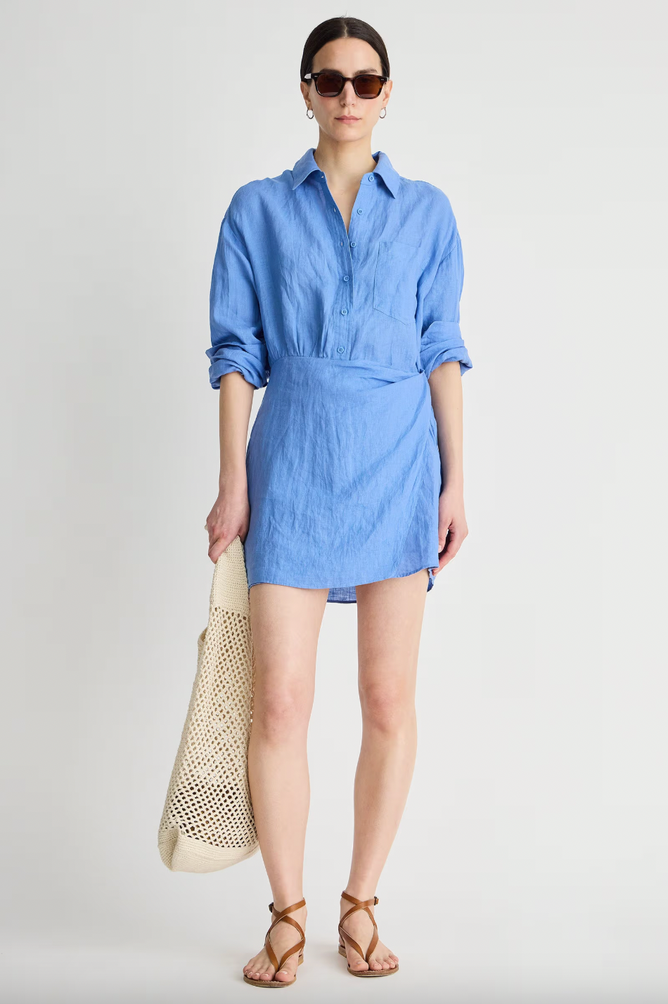 Alexia Wrap Mini, Marina Blue