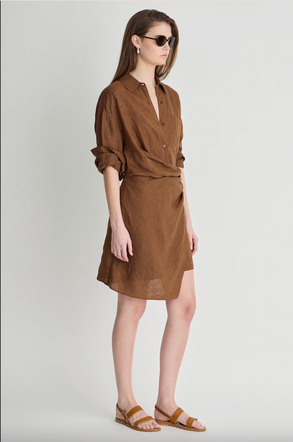 Alexia Wrap Mini, Toffee