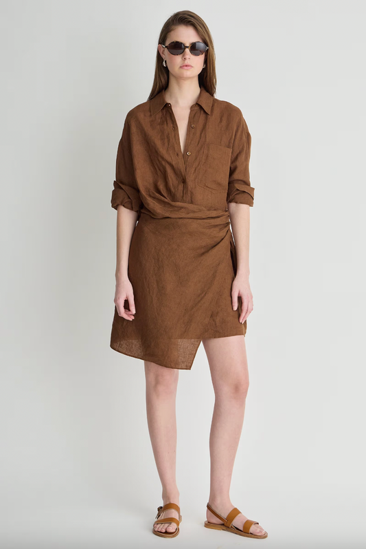 Alexia Wrap Mini, Toffee