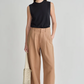 Bari Crop Trouser, Deep Khaki
