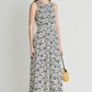 Textured Bali Tank Dress, Tropical Midnight