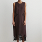 Faden Dress, Wine