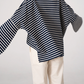 Oversized Mariniere, Navy/Ecru