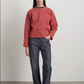 Snap Cardigan, Faded Tomato Overdye