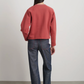 Snap Cardigan, Faded Tomato Overdye