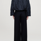 Sadie Windbreaker Steel Taffeta, Black