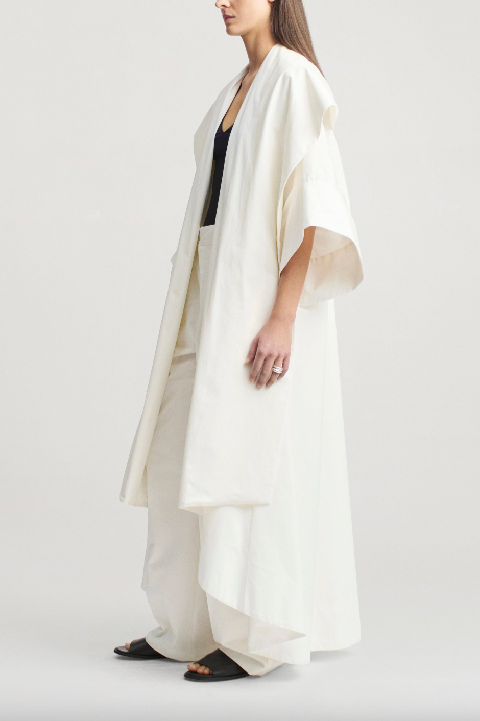 Hugo Summer Cloak, Ivory