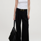 Roxana Low-Rise Trouser, Black