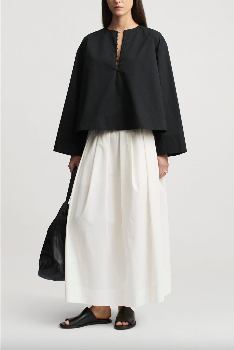 Isolde Full Skirt, Ivory