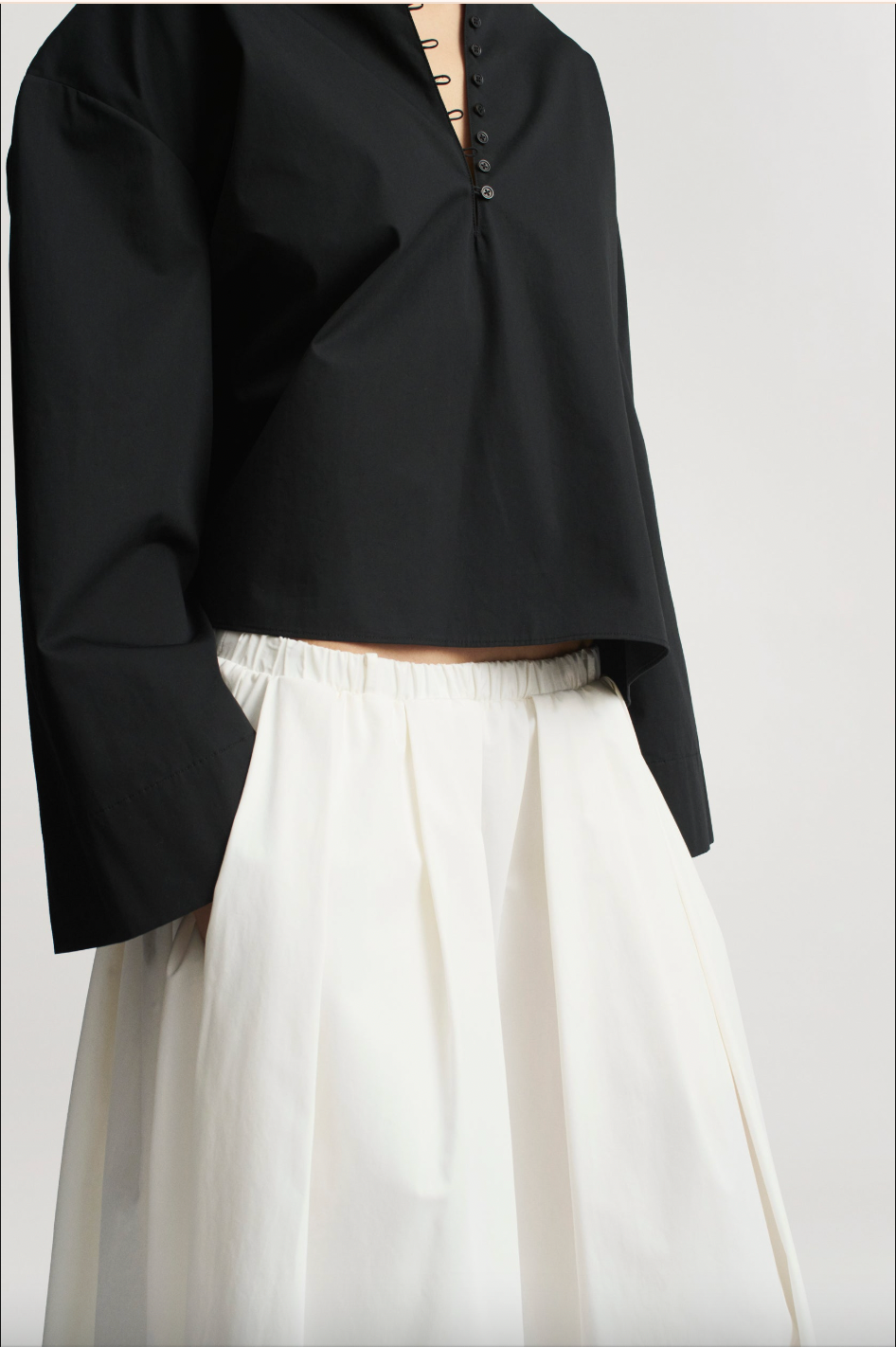 Isolde Full Skirt, Ivory