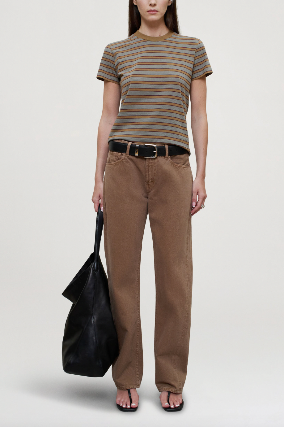 Kenzie Tshirt, Mist Stripe