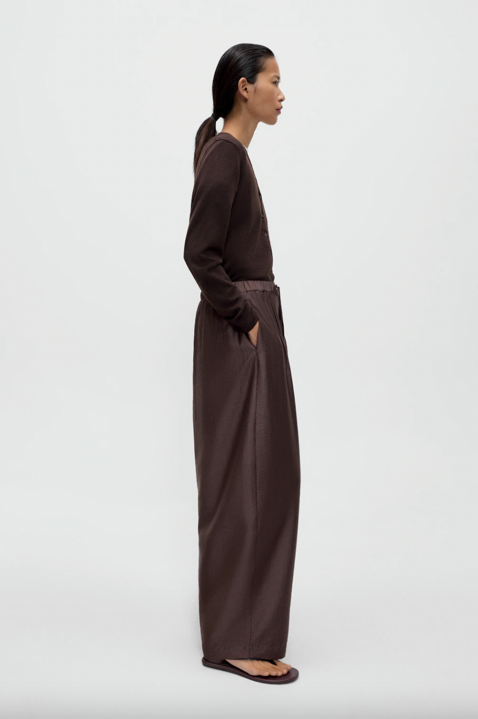 Maxi Pants, Brown
