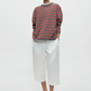 Organic Cotton Striped Long Sleeve Tee