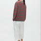 Organic Cotton Striped Long Sleeve Tee