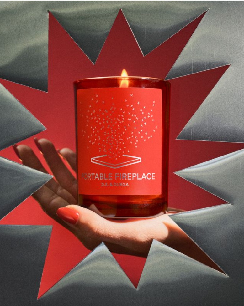 Portable Fireplace Candle