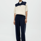 Organic Cotton Sporty Pants, Navy