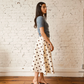 Nikki Chasin Play Skirt - Caffe Dot