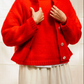 Nikki Chasin Sheba Cardigan Sweater - Habanero