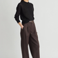 Long Bari Trouser, Chocolate