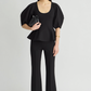 Ponte Rene Pull On Pant, Black