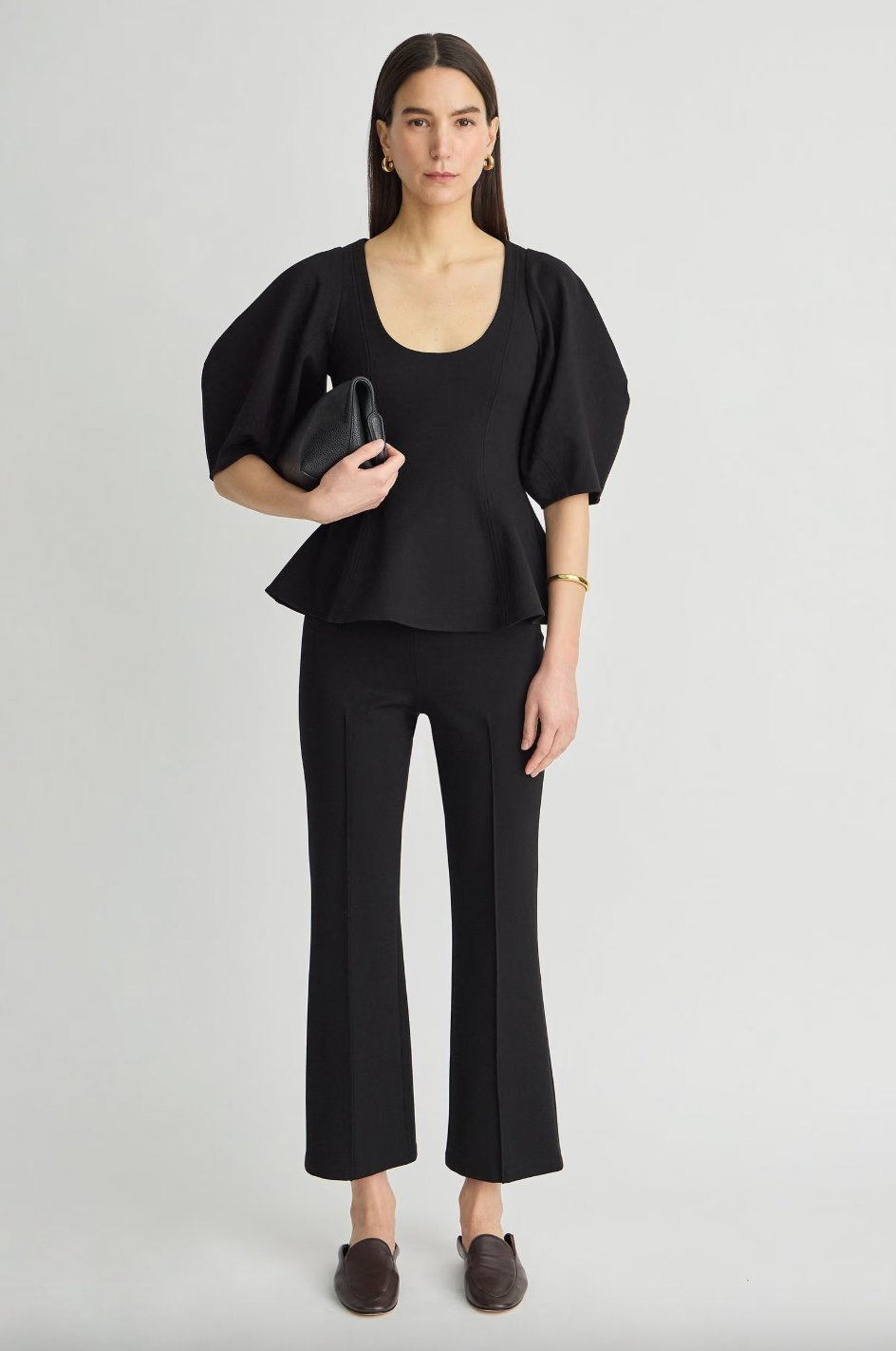 Ponte Rene Pull On Pant, Black