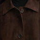 Emy Suede Jacket, Mud Brown