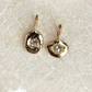 10k Inverse Diamond Pendant